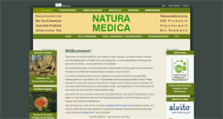 Desktop Screenshot of naturamedica.de